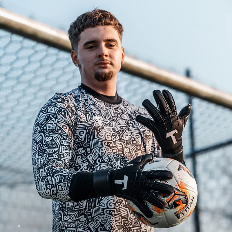 Рукавиці воротарські T1TAN Shadow Beast 3.0 black 2