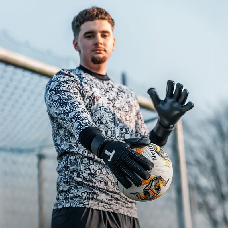 Рукавиці воротарські T1TAN Shadow Beast 3.0 FP black 4