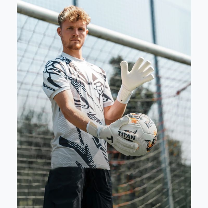Воротарські рукавиці T1TAN Legend 1.0 FP white out 5