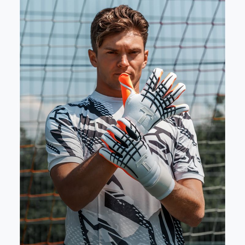 Рукавиці воротарські T1TAN Beast 3.0 X SERGEJ_GK white/orange/black 4