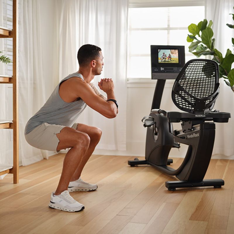 Велотренажер лежачий NordicTrack G10 black 7