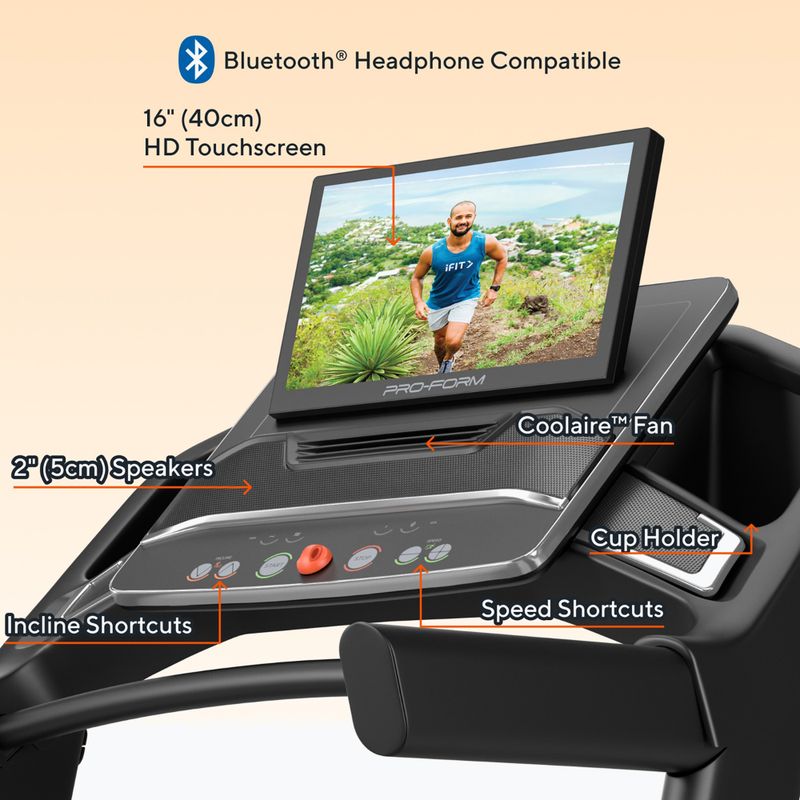 Бігова доріжка електрична ProForm Pro 9000 black 6