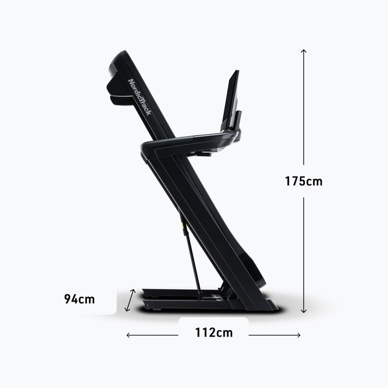 Бігова доріжка електрична NordicTrack Commercial 1250 black 10