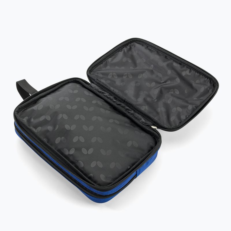 Чохол для ракетки для настільного тенісу Butterfly Logo podwójny blue 4