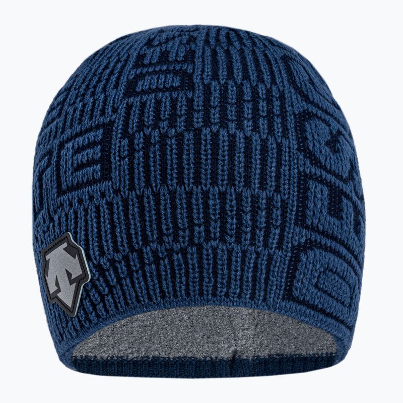 Шапка зимова чоловіча Descente Summit lapis blue 2