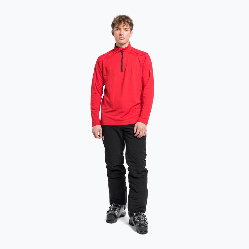 Кофта лижна чоловіча Descente Piccard electric red 2