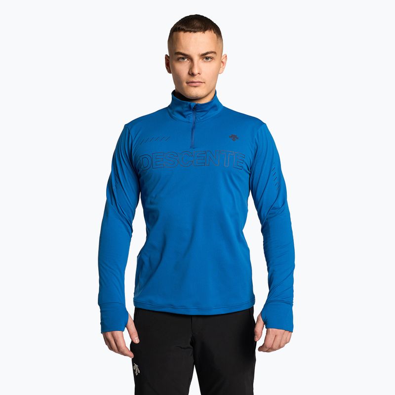 Кофта лижна чоловіча Descente Descente 1/4 Zip lapis blue