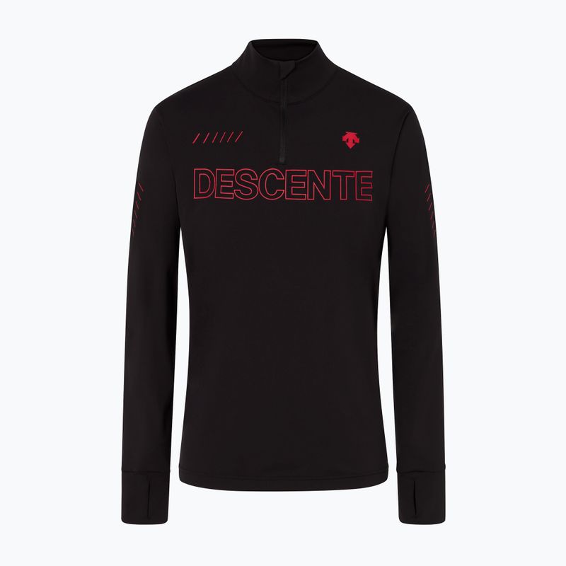 Кофта лижна чоловіча Descente Descente 1/4 Zip black 4