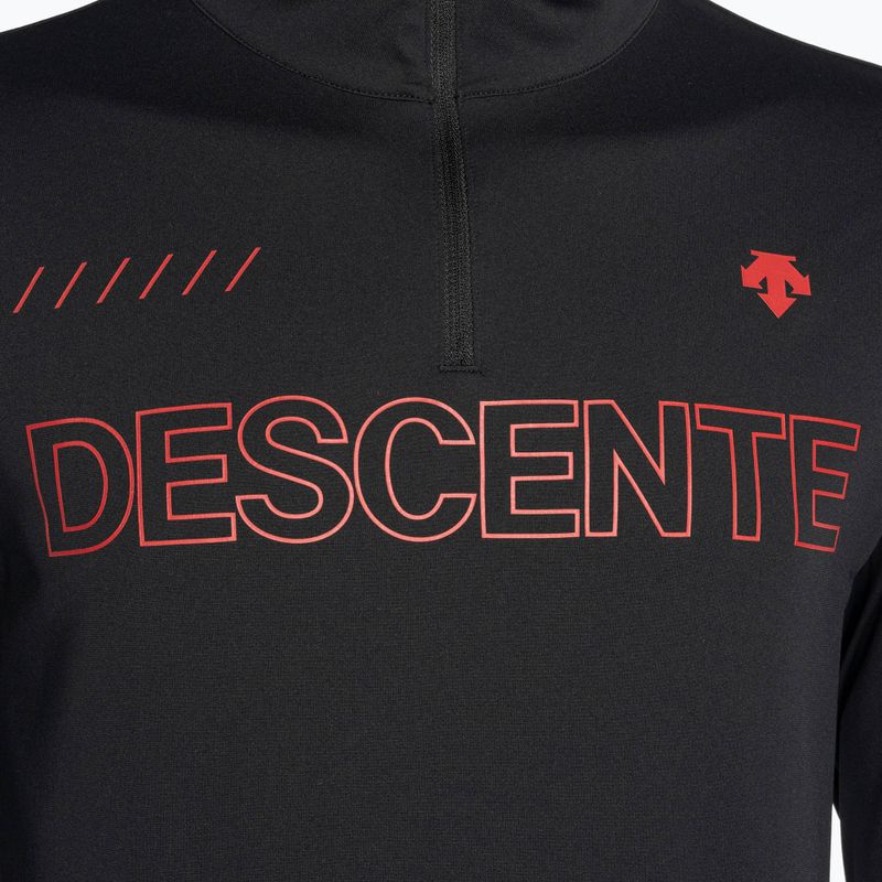 Кофта лижна чоловіча Descente Descente 1/4 Zip black 3