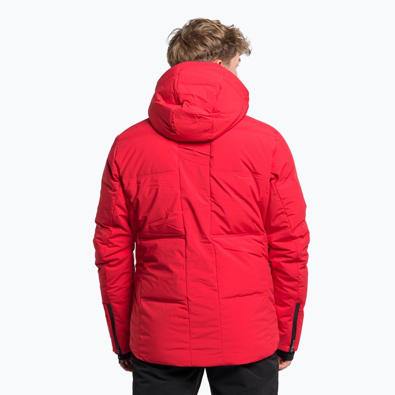 Куртка лижна чоловіча Descente Swiss Down electric red 4