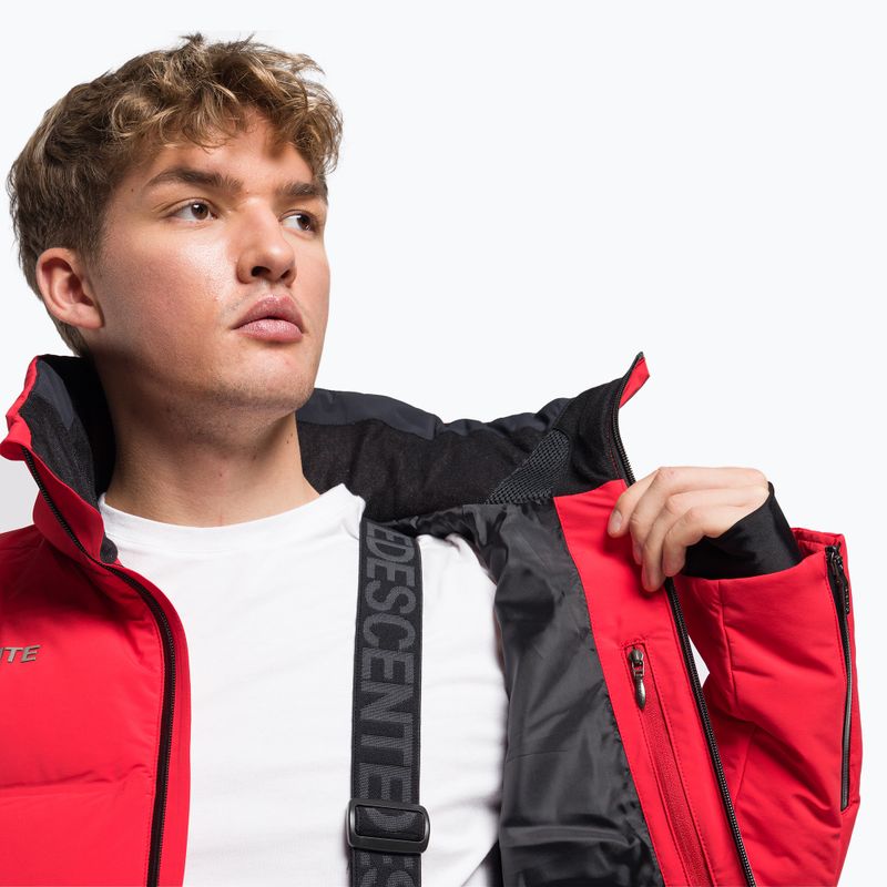 Куртка лижна чоловіча Descente Swiss Down electric red 7