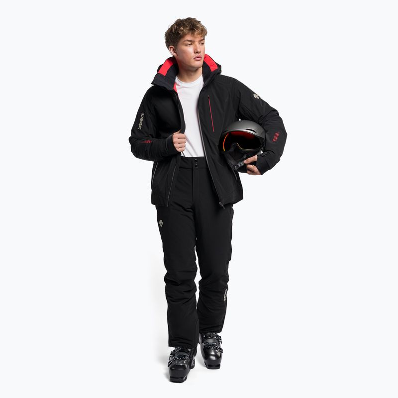 Куртка лижна чоловіча Descente Reign black 2