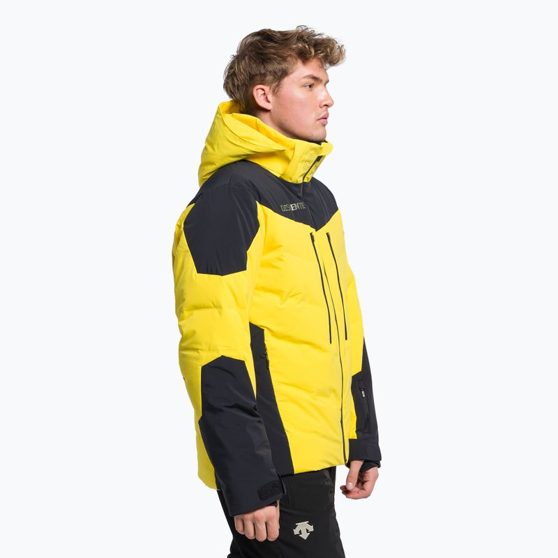 Куртка лижна чоловіча Descente Mateo marigold yellow 3