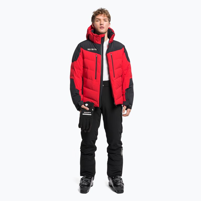 Куртка лижна чоловіча Descente Mateo electric red 2