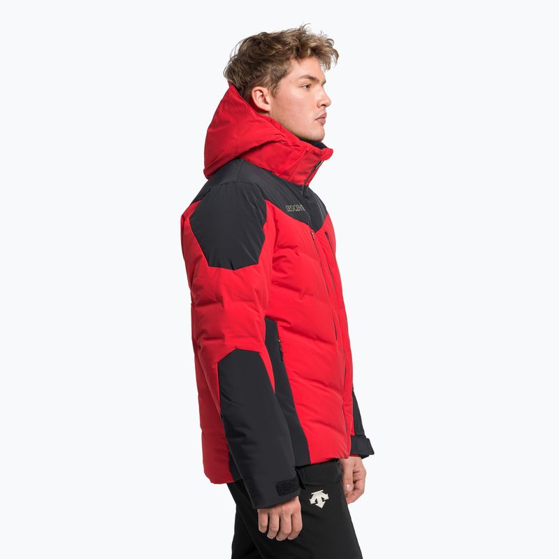Куртка лижна чоловіча Descente Mateo electric red 3