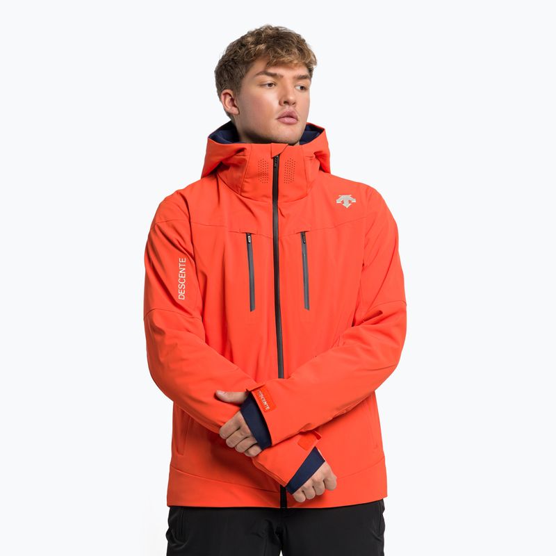 Куртка лижна чоловіча Descente Josh momiji orange