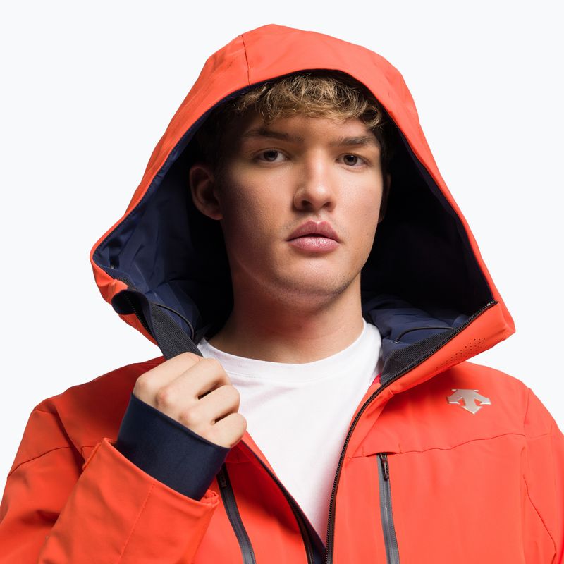 Куртка лижна чоловіча Descente Josh momiji orange 5