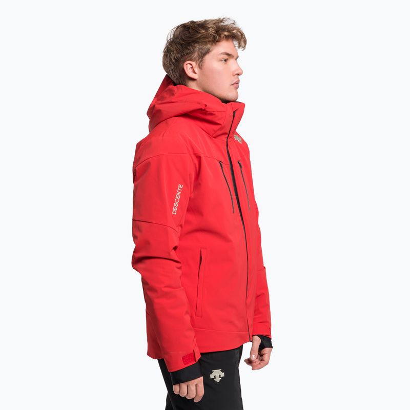 Куртка лижна чоловіча Descente Josh electric red 3