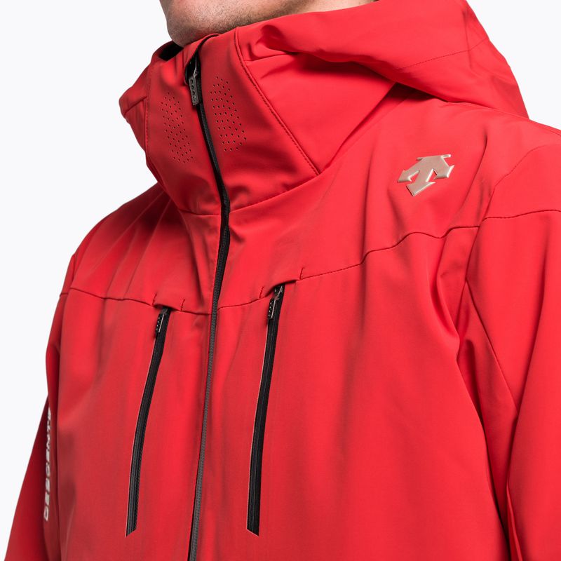 Куртка лижна чоловіча Descente Josh electric red 5