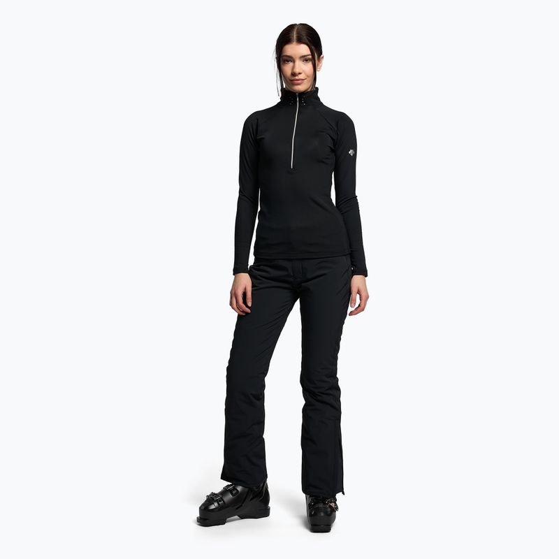 Кофта лижна жіноча Descente Sylvia black 2