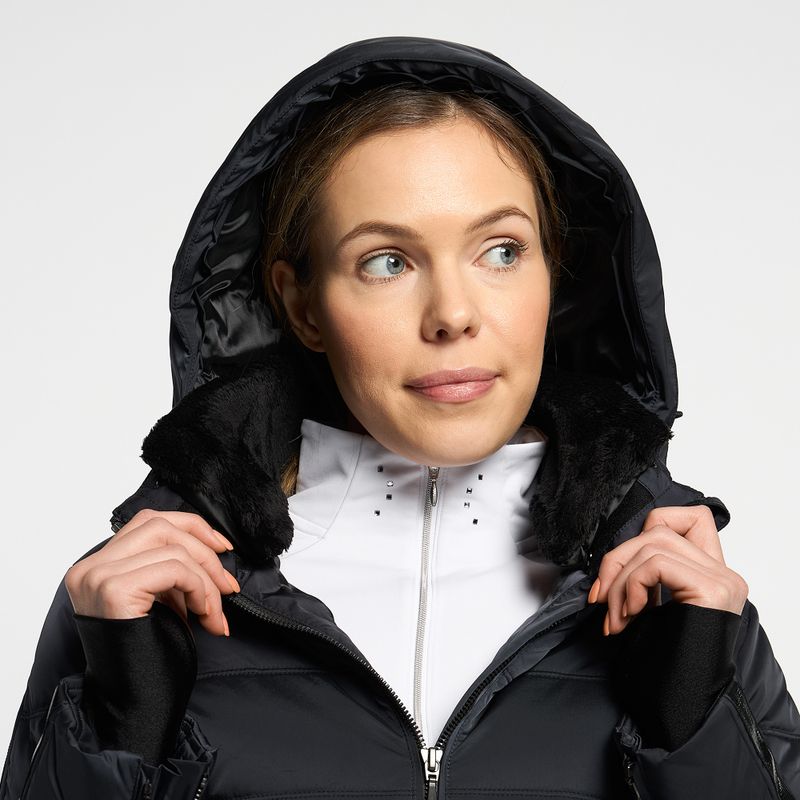 Куртка лижна жіноча Descente Maribel black 5