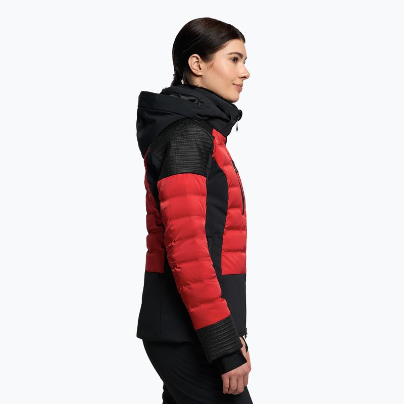 Куртка лижна жіноча Descente Rozetta electric red 3