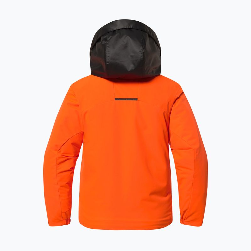 Дитяча лижна куртка Descente Puff mandarin orange 10