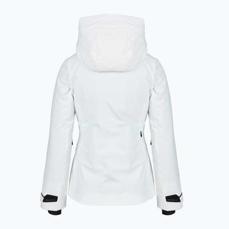 Куртка гірськолижна жіноча Descente Removable Down super white 2