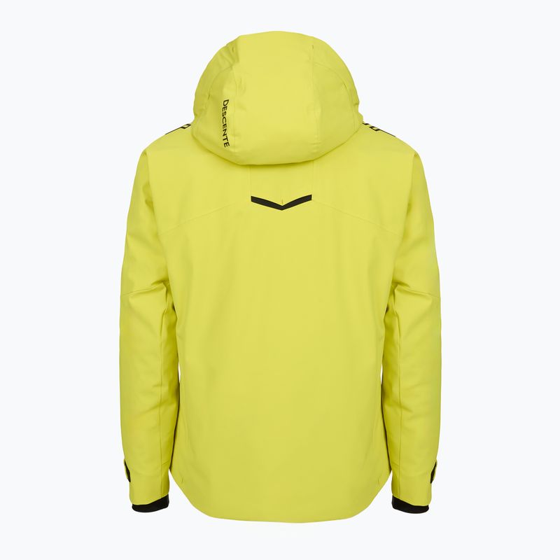 Куртка гірськолижна чоловіча Descente Finder actus green 2