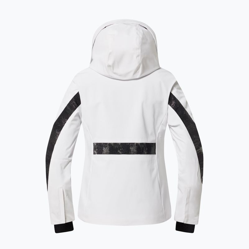 Куртка гірськолижна жіноча Descente Glitter Line super white 11