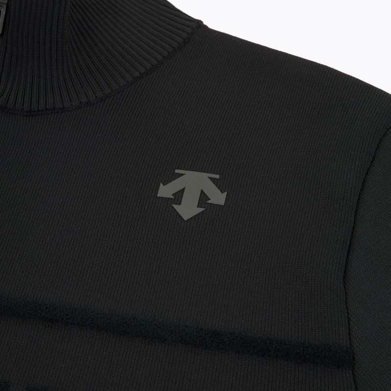 Светр Descente Half Zip Logo black 3