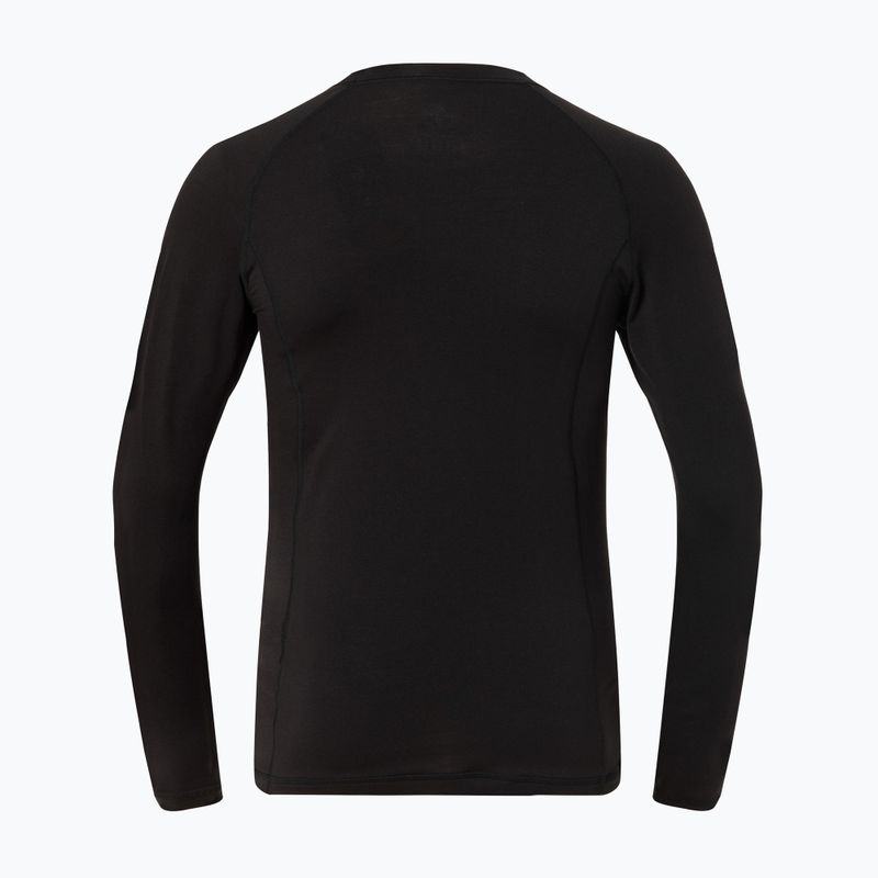 Лонгслів термічний чоловічий Descente Base Layer black 2