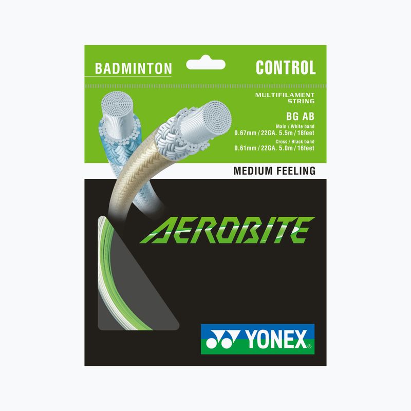 Струна для бадмінтону YONEX BG AEROBITE Set 10 m green