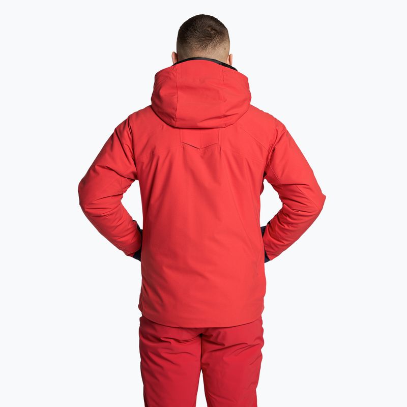 Куртка гірськолижна чоловіча Descente Tracy electric red 2