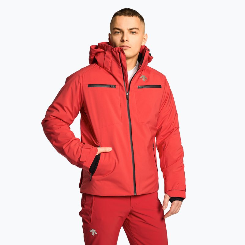 Куртка гірськолижна чоловіча Descente Nick electric red