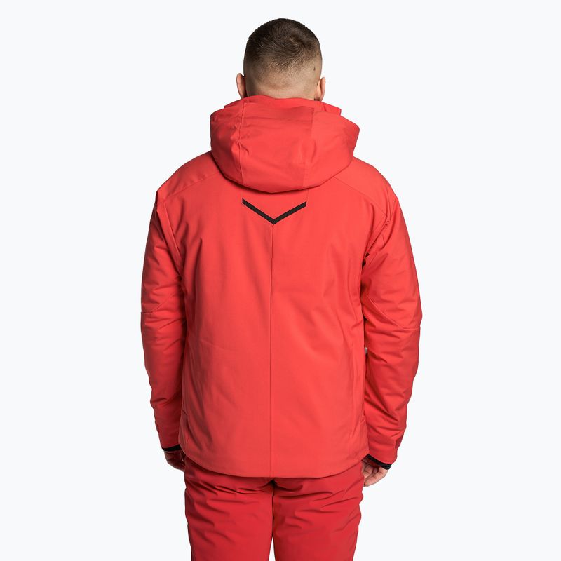 Куртка гірськолижна чоловіча Descente Nick electric red 2