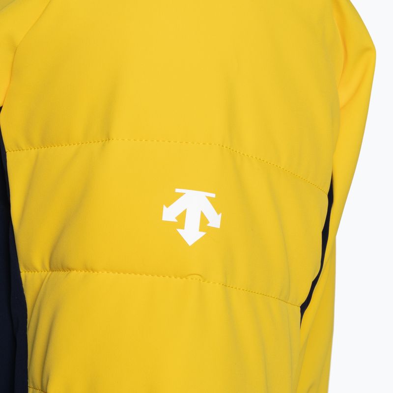 Куртка гірськолижна жіноча Descente Iris marigold yellow 4
