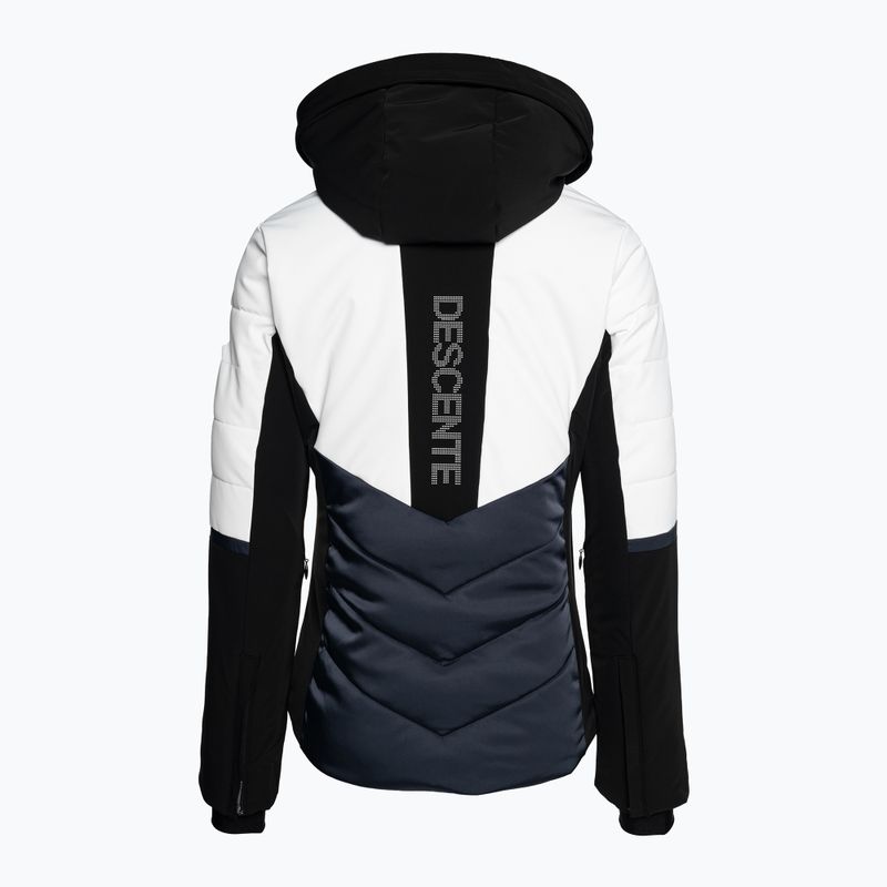 Куртка гірськолижна жіноча Descente Iris super white 8