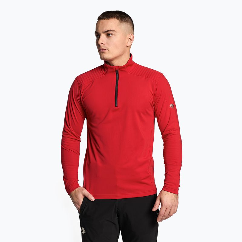 Кофта лижна чоловіча  Descente Piccard electric red