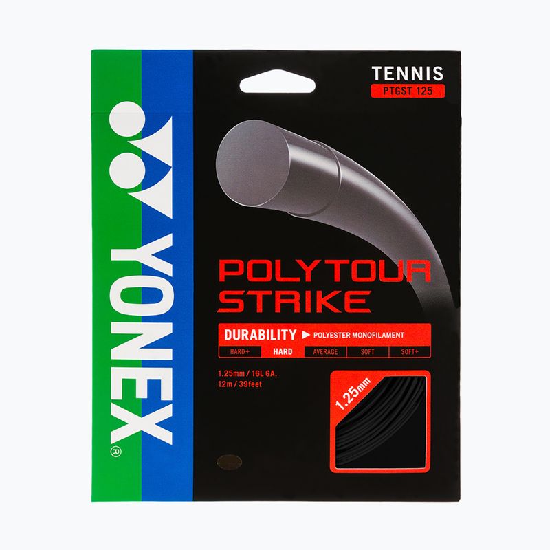 Струни тенісні YONEX Poly Tour Strike Set black