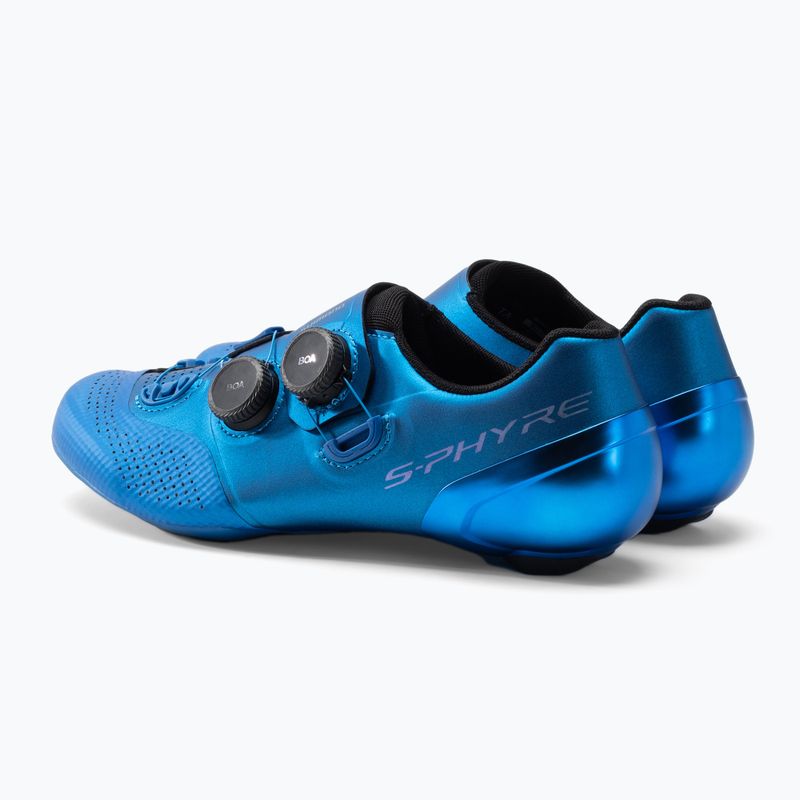 Кросівки велосипедні шосе чоловічі Shimano SH-RC902 blue 3