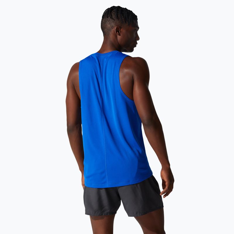 Топ для бігу чоловічий ASICS Core Singlet asics blue 3