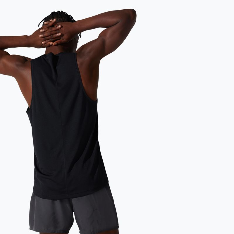 Топ для бігу чоловічий ASICS Core Singlet performance black 3