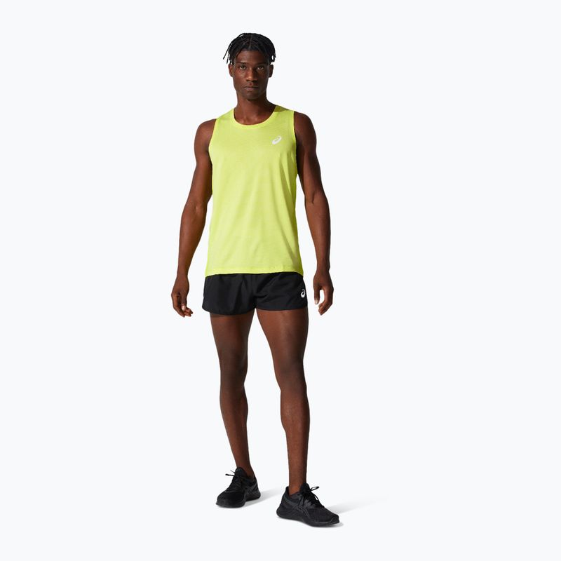 Чоловічі бігові шорти ASICS Core Split Short performance чорного кольору 5