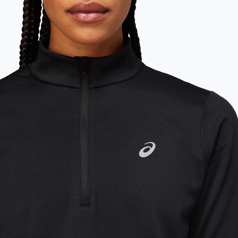 Кофта для бігу жіноча ASICS Core 1/2 Zip Winter Top performance black 5