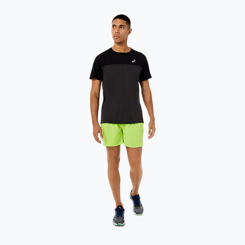 Футболка для бігу чоловіча ASICS Race Top performance black/graphite grey 3