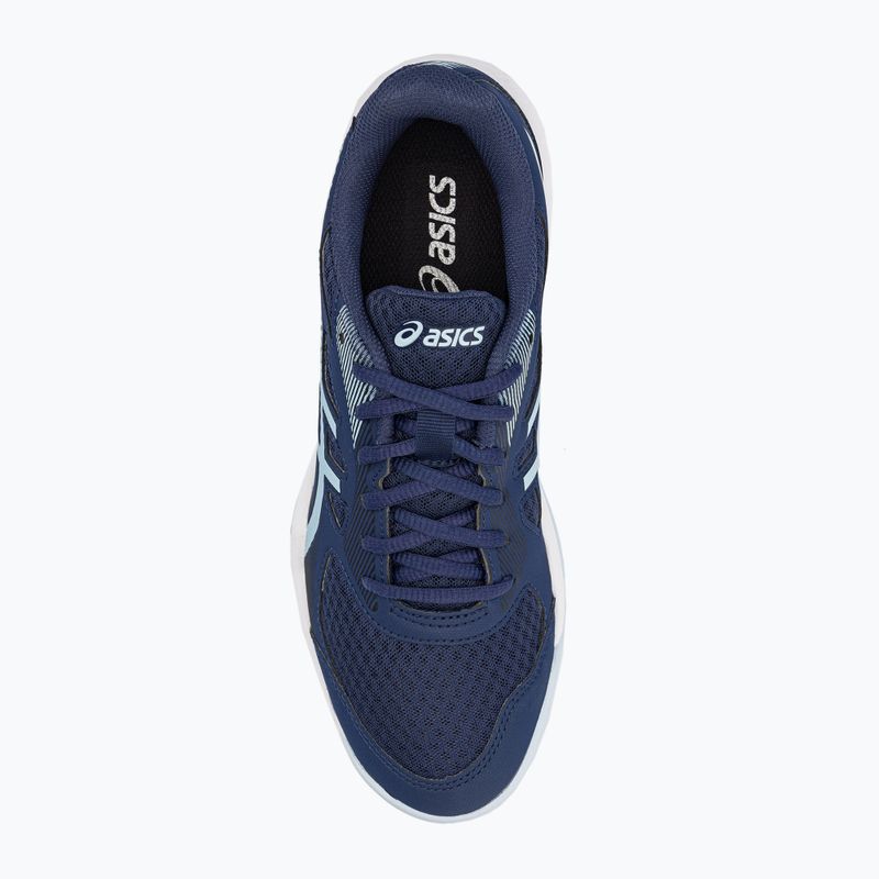 Кросівки для сквошу жіночі ASICS Upcourt 5 deep ocean/soft sky 6