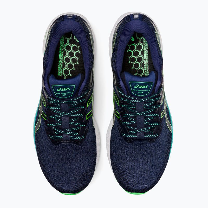 Чоловічі кросівки ASICS Gt-2000 10 deep ocean/new leaf 13