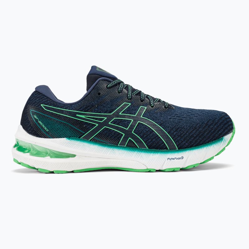 Чоловічі кросівки ASICS Gt-2000 10 deep ocean/new leaf 2