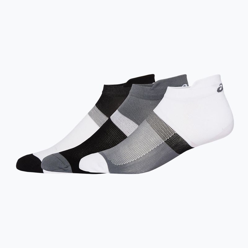 Шкарпетки для бігу ASICS Color Block Ankle бігові шкарпетки 3 пари продуктивні чорні 2
